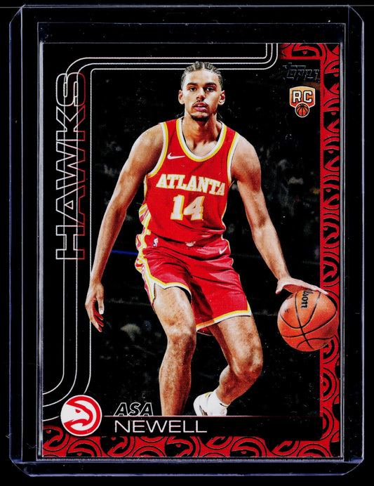 2025-26 Topps #223 Asa Newell Team Logo