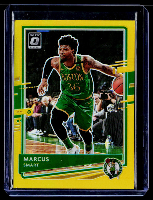 2020-21 Donruss Optic #41 Marcus Smart Gold #/10