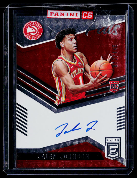 2021-22 Donruss Elite #PP-JJO Jalen Johnson Pen Pals #/149