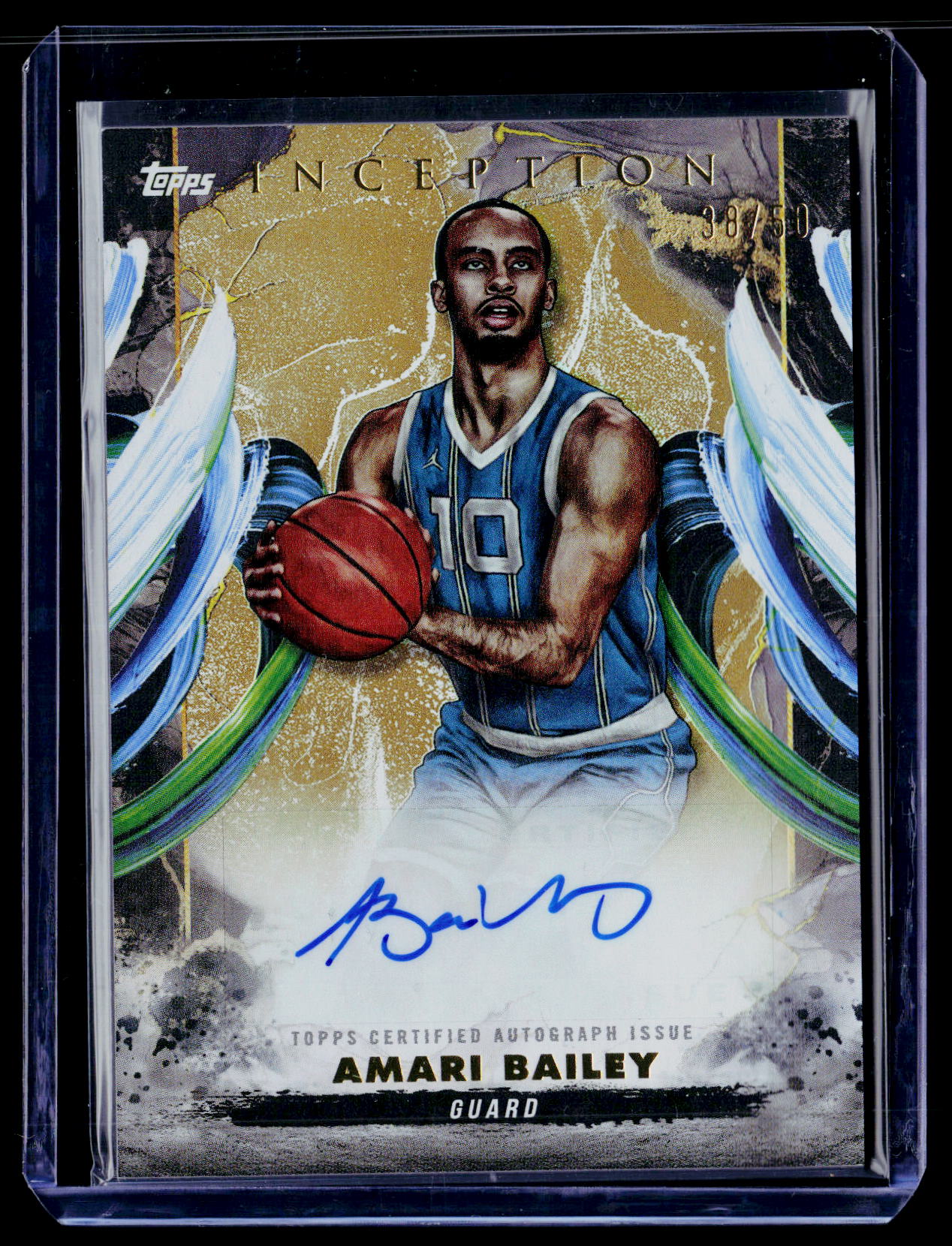 2024-25 Topps Inception #AC-AB Amari Bailey Autographs #/50