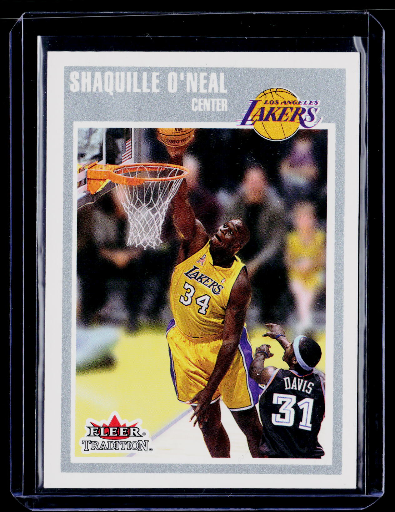 2002-03 Fleer Tradition #190 Shaquille O'Neal Crystal #/199