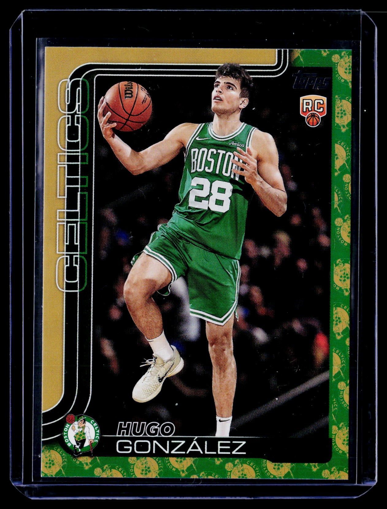 2025-26 Topps #228 Hugo González Team Logo Frame