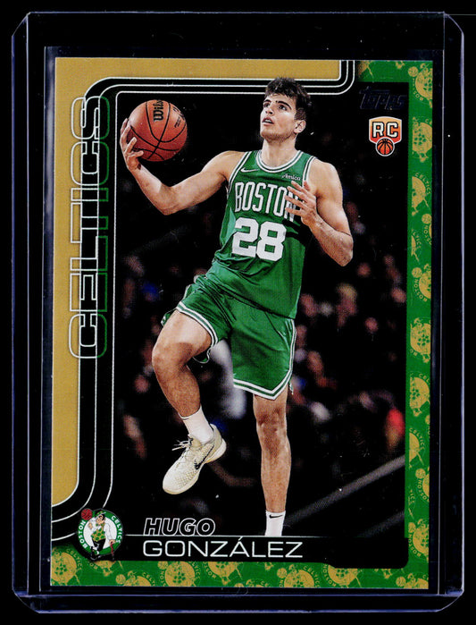 2025-26 Topps #228 Hugo González Team Logo Frame