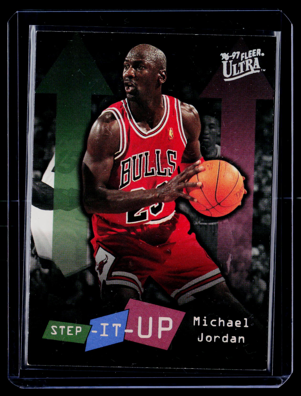 1996-97 Ultra #280 Michael Jordan Step it up
