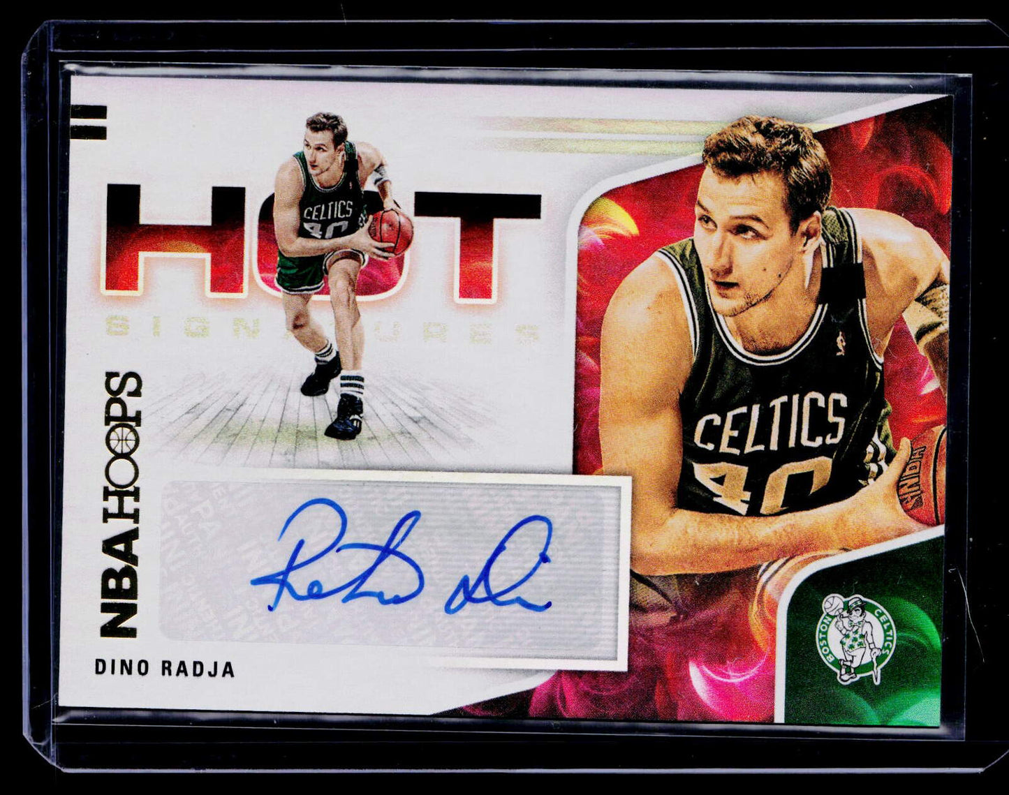 2020-21 Hoops #HS-DRA Dino Radja Hot Signatures