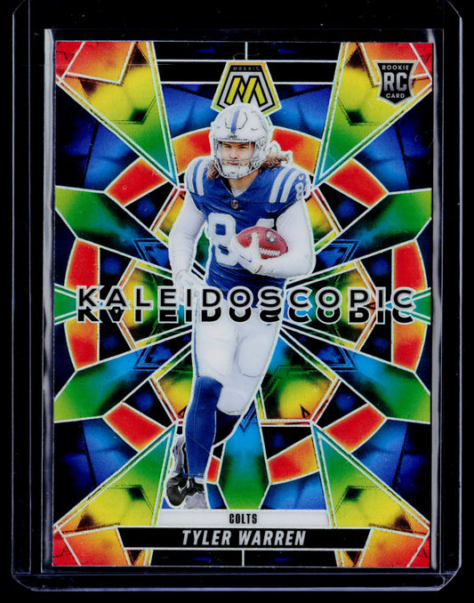 2025 Panini Mosaic #16 Tyler Warren Kaleidoscopic