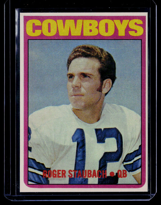 1972 Topps #200 Roger Staubach