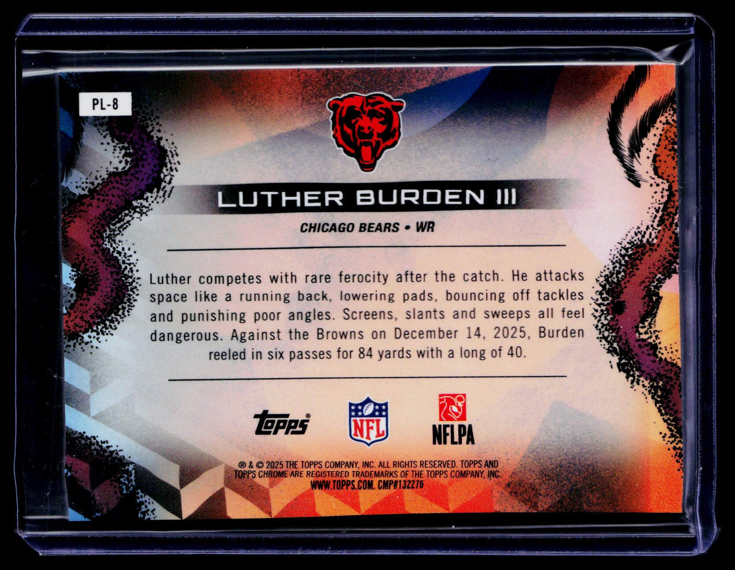 2025 Topps Chrome Cosmic #PL-8 Luther Burden III Planetarium