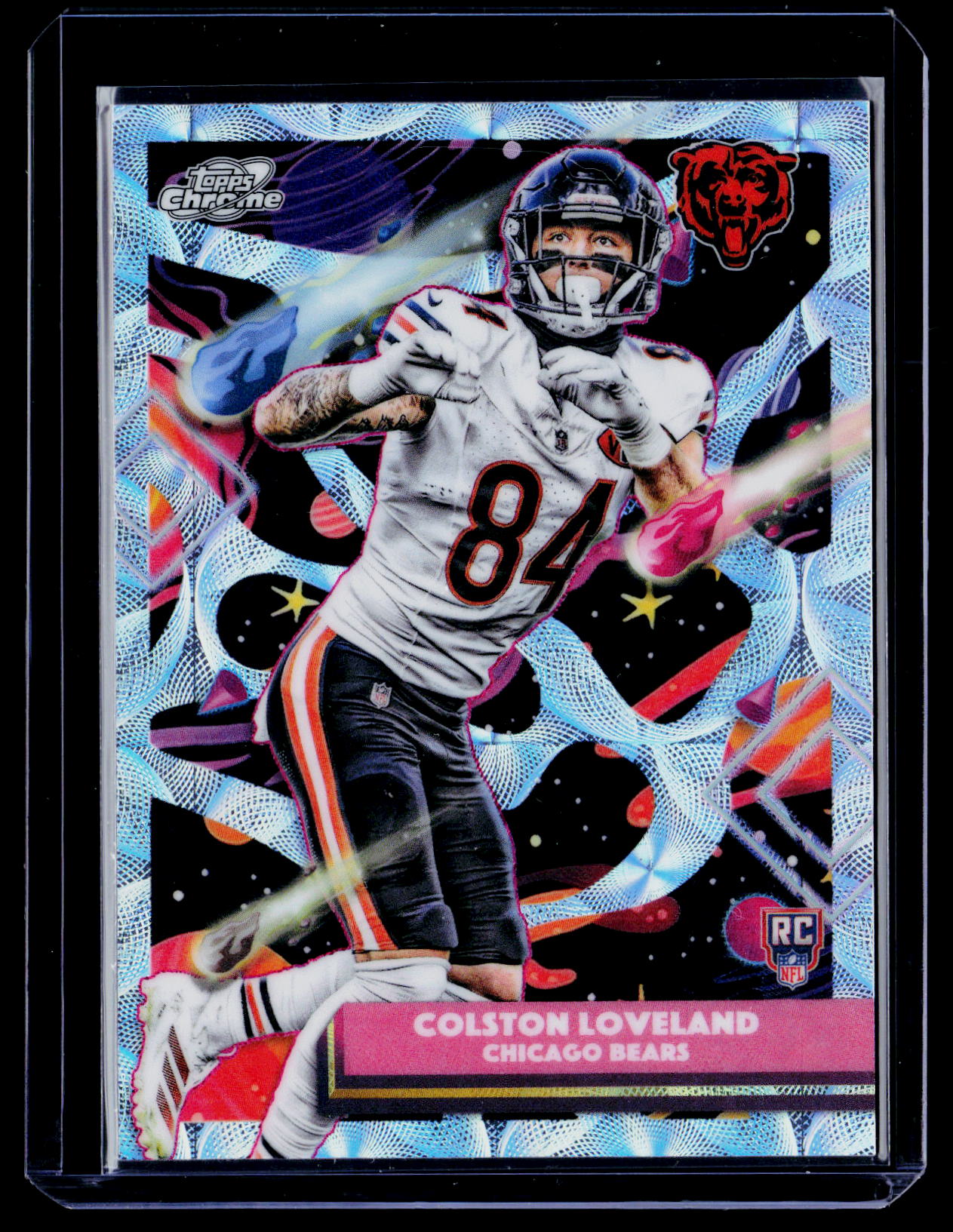 2025 Topps Chrome Cosmic #116 Colston Loveland Nucleus Refractor