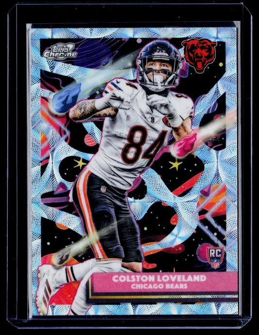 2025 Topps Chrome Cosmic #116 Colston Loveland Nucleus Refractor