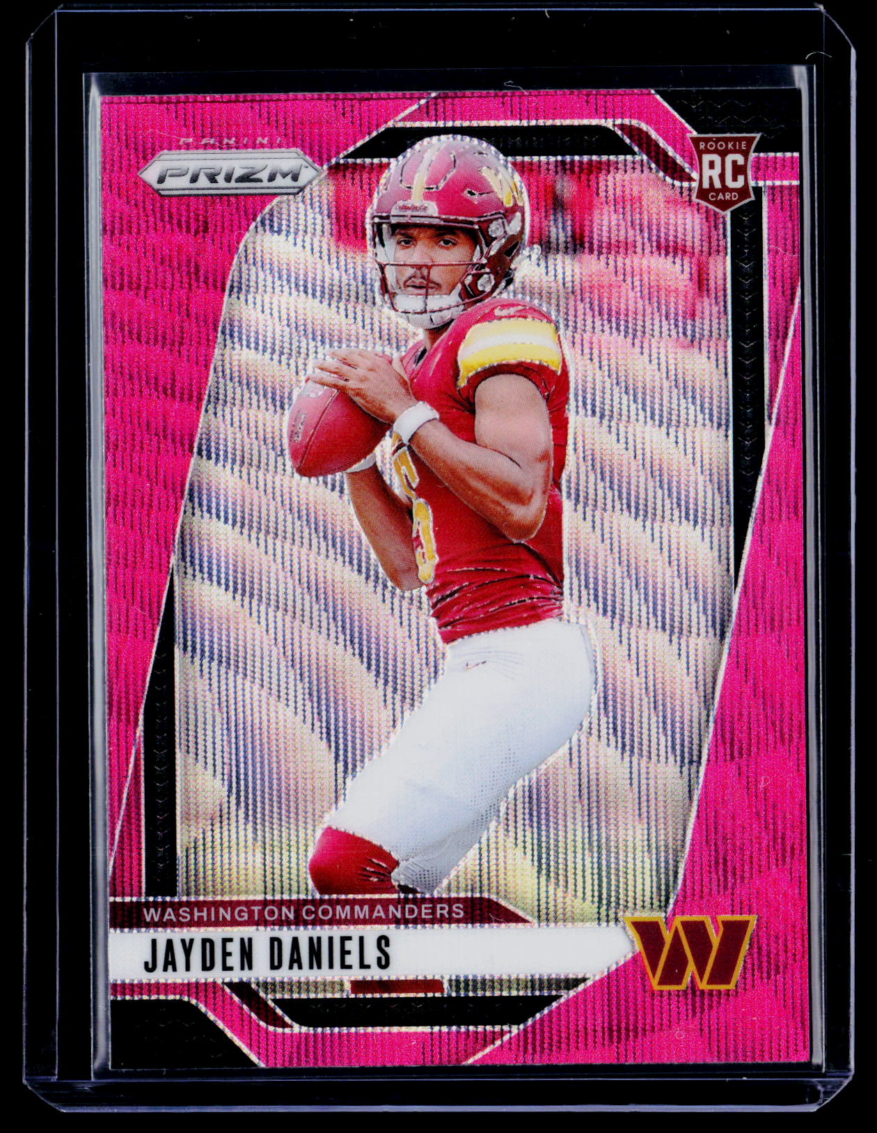 2024 Panini Prizm #347 Jayden Daniels Pink