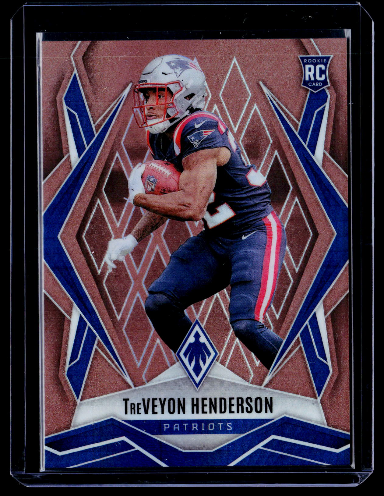 2025 Panini Phoenix #187 TreVeyon Henderson Bronze Hyper Prizm #/50