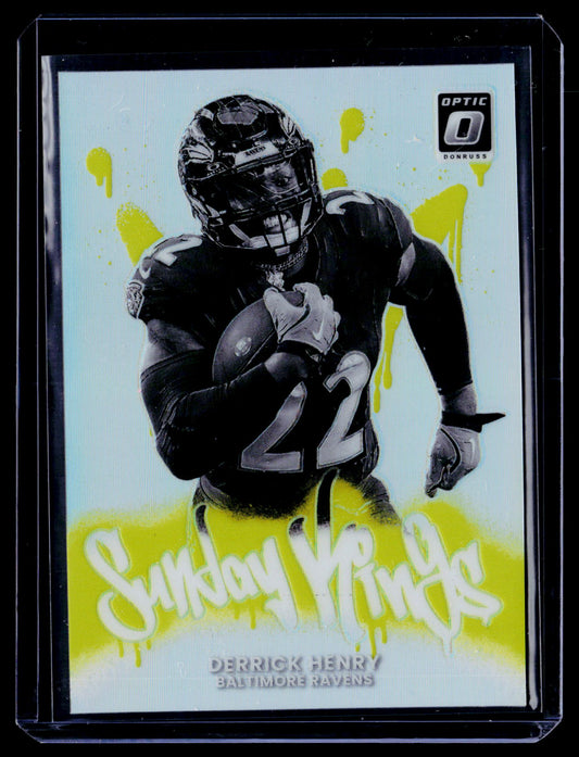 2025 Donruss Optic #18 Derrick Henry Sunday Kings