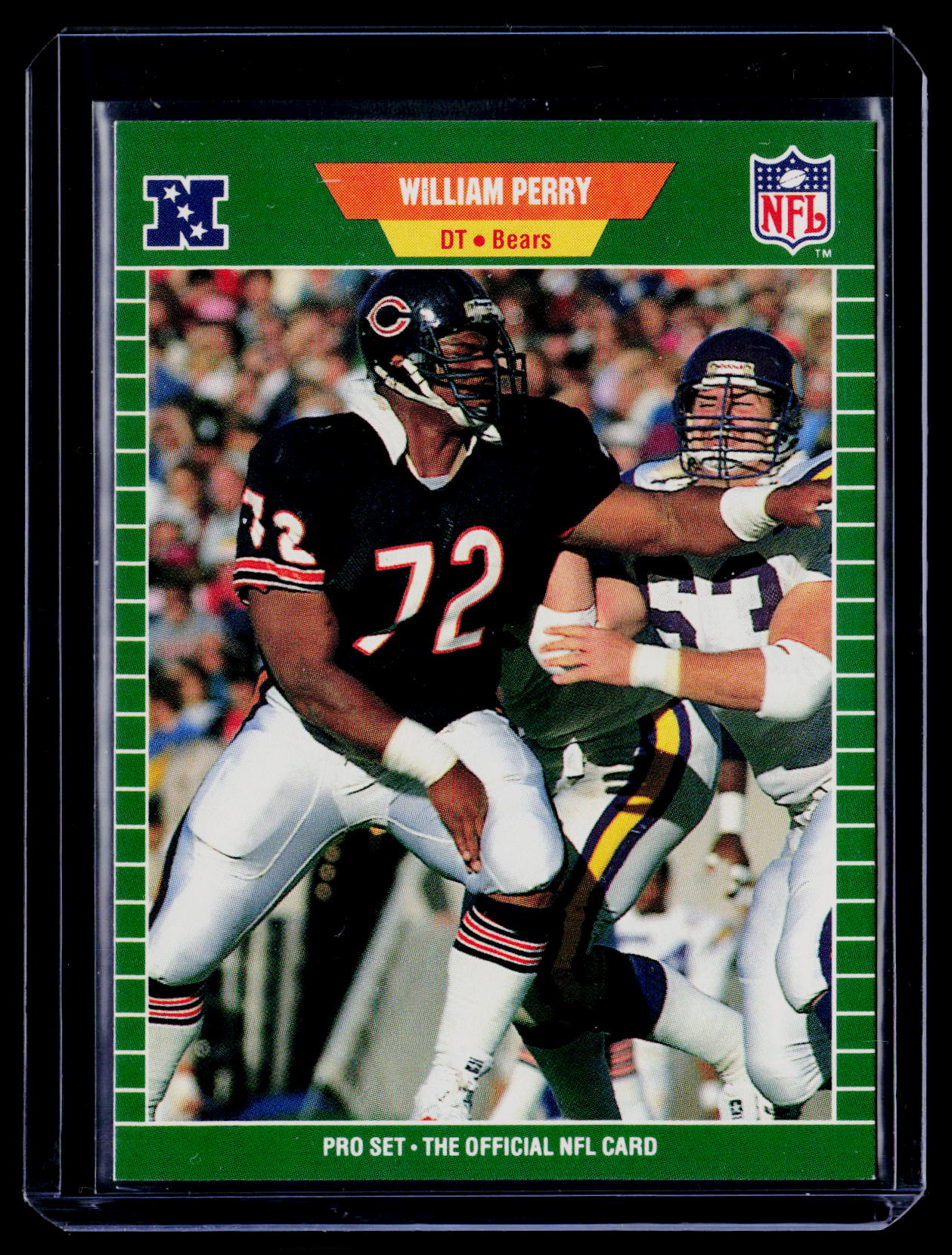1989 Pro Set #47a William Perry