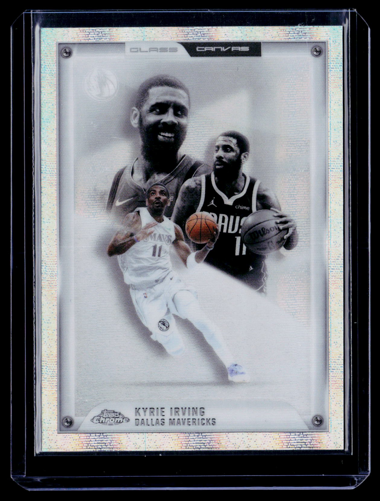 2026 Topps Chrome #GC-5 Kyrie Irving Glass Canvas