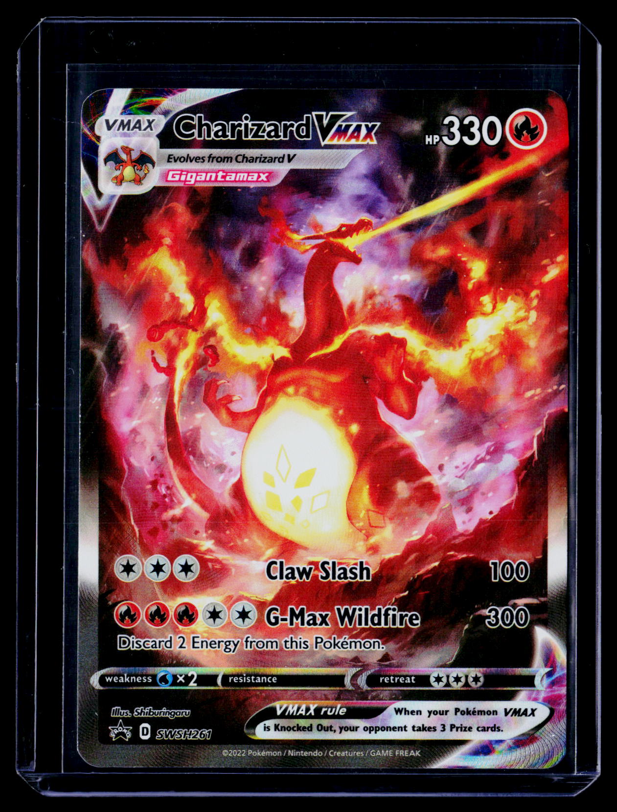 SWSH: Sword & Shield Promo Cards #SWSH261 Charizard VMAX