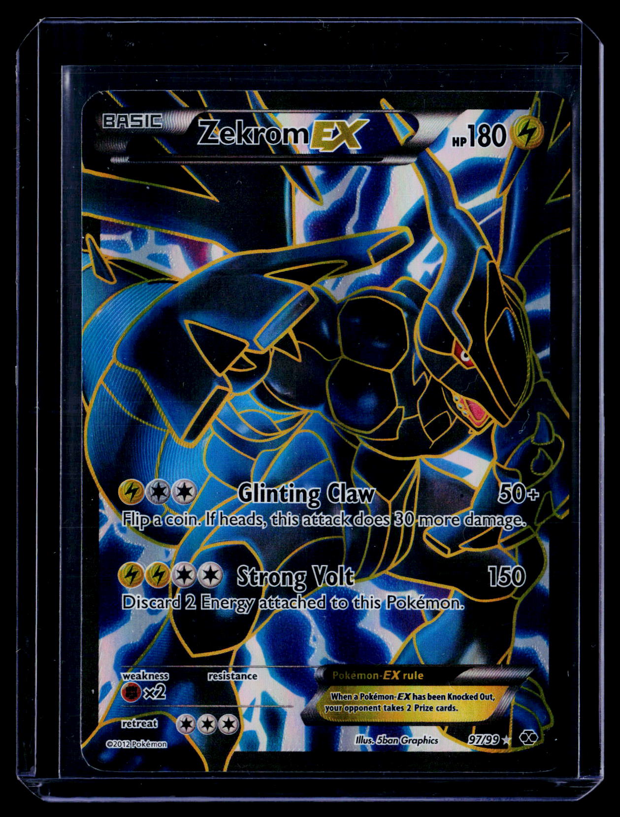Next Destinies #97/99 Zekrom EX (97 Full Art)