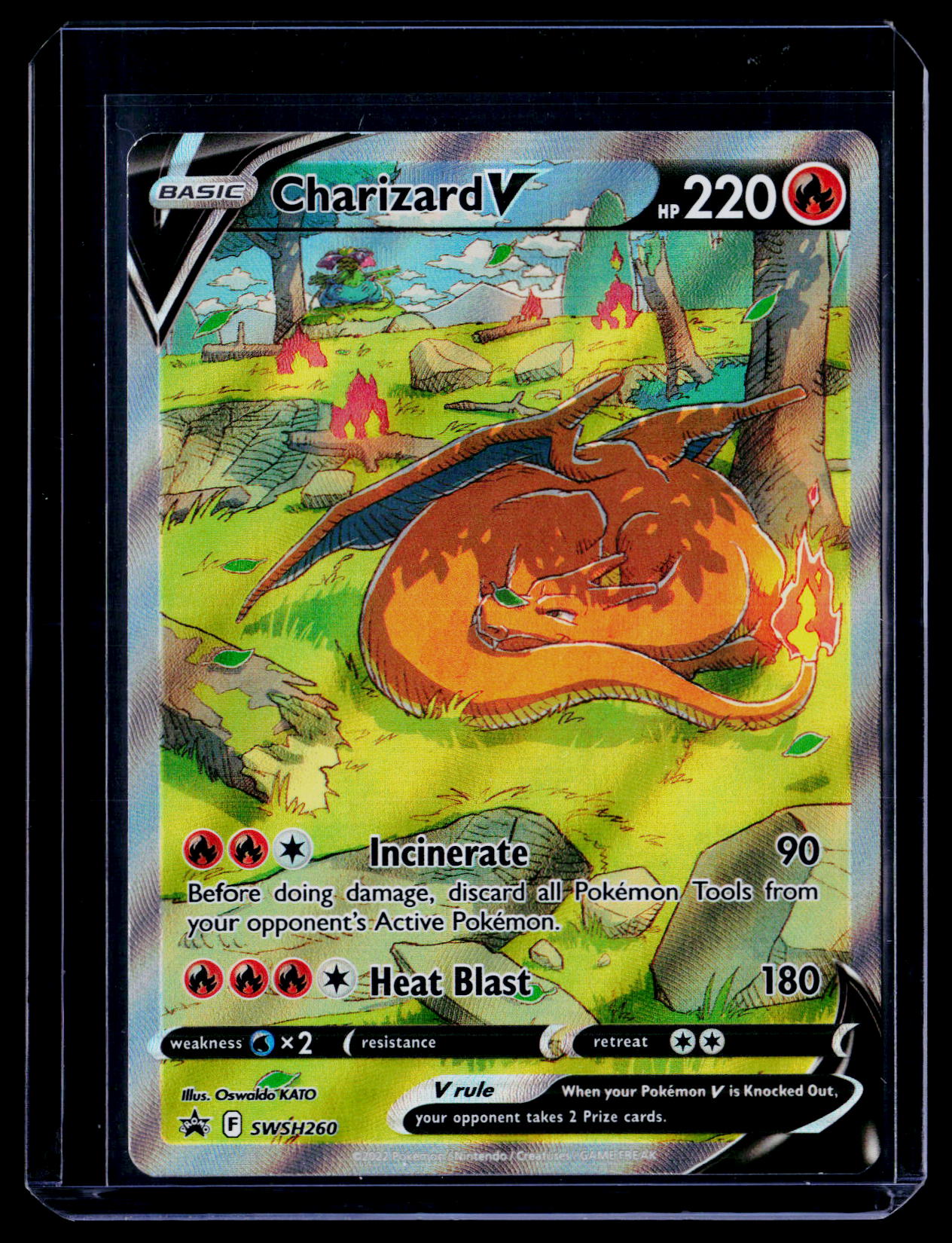 SWSH: Sword & Shield Promo Cards #SWSH260 Charizard V