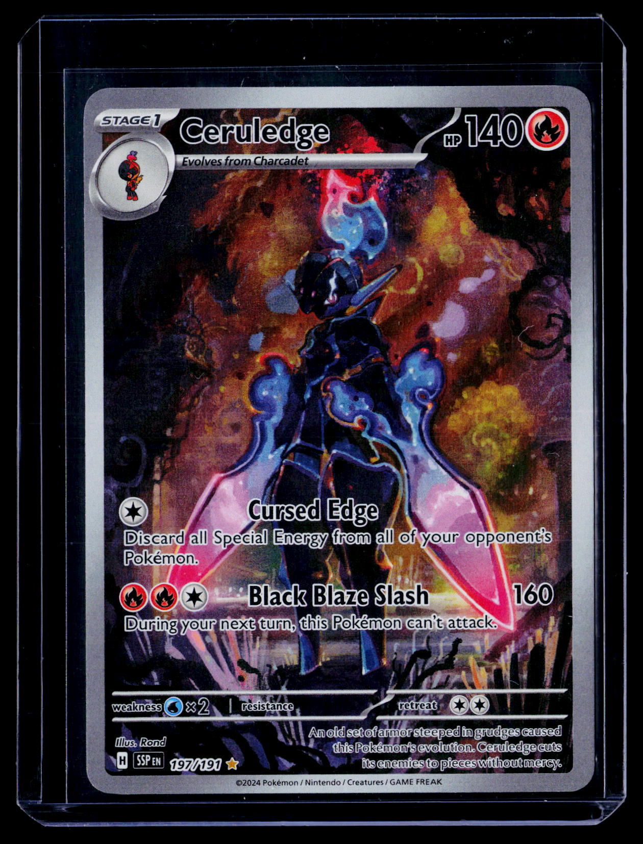 SV08: Surging Sparks #197/191 Ceruledge