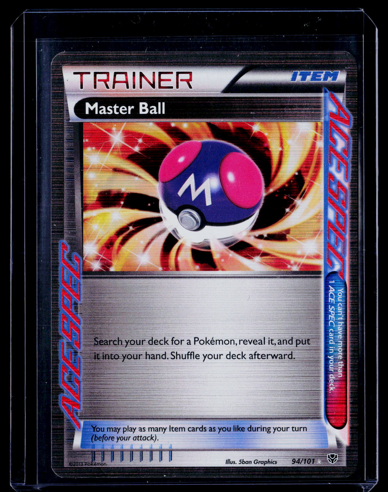 Plasma Blast #94/101 Master Ball