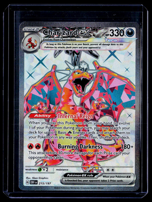 SV03: Obsidian Flames #215/197 Charizard ex