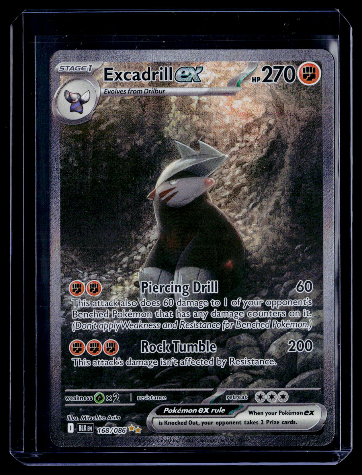 SV: Black Bolt #168/086 Excadrill ex