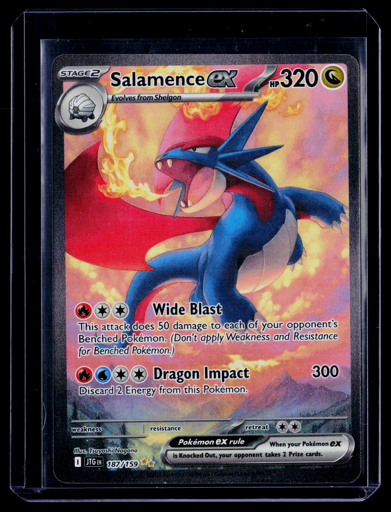SV09: Journey Together #187/159 Salamence ex