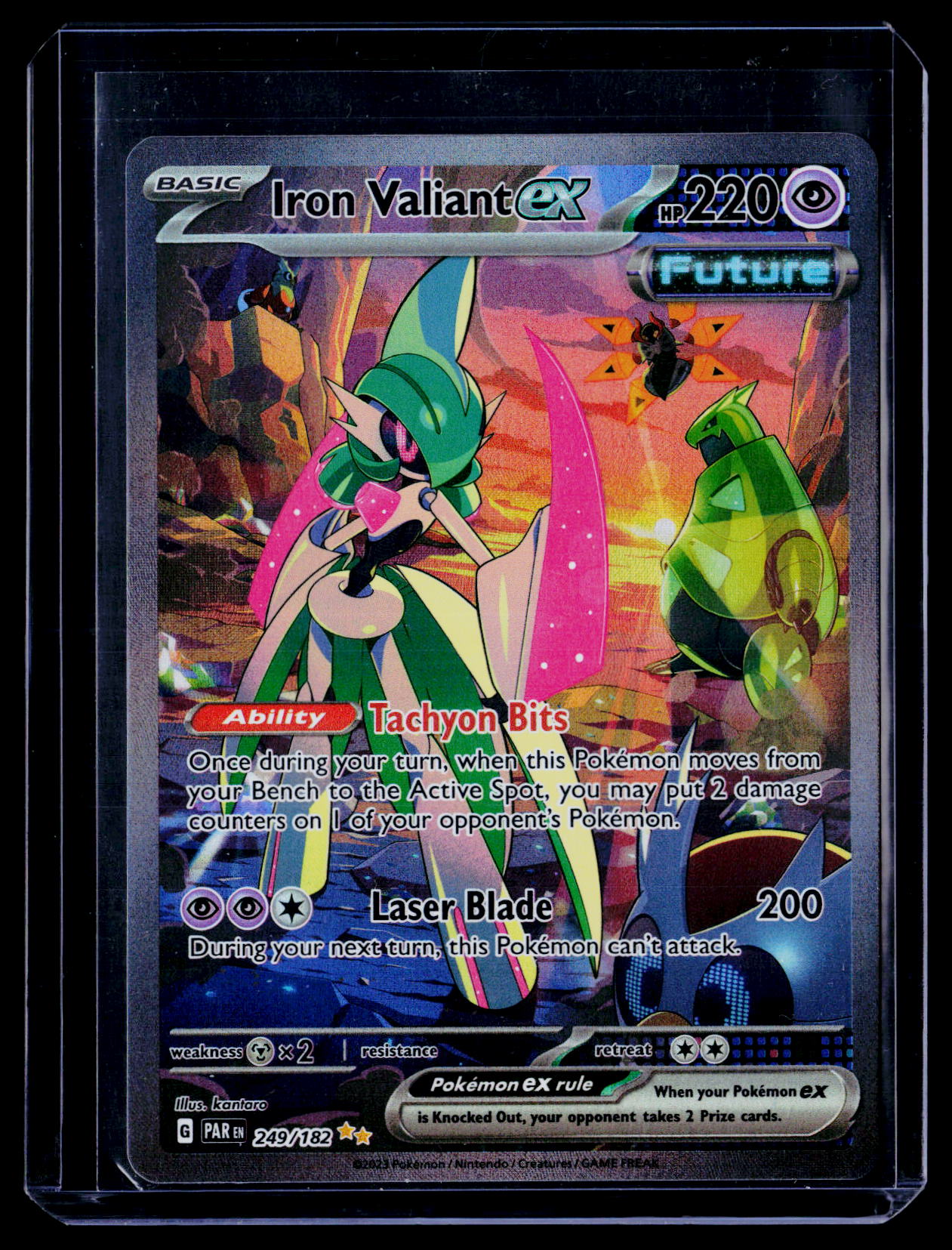 SV04: Paradox Rift #249/182 Iron Valiant ex