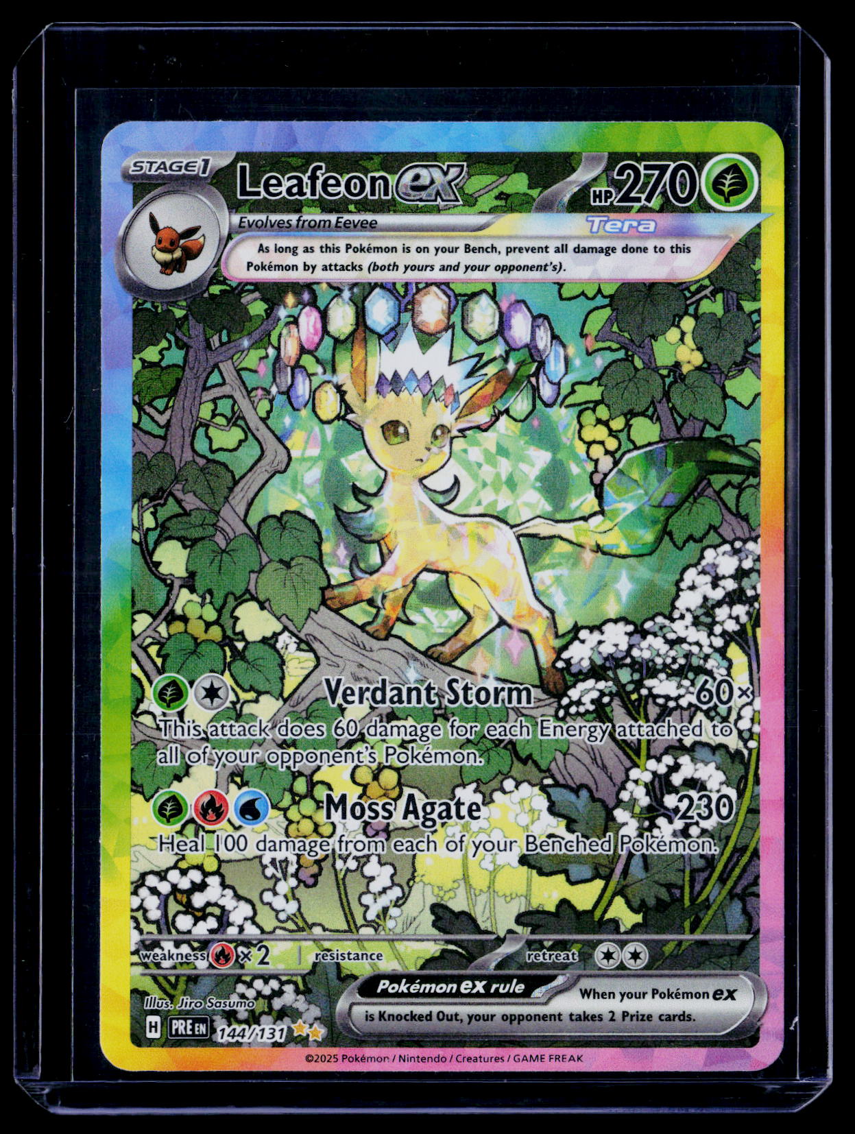 SV: Prismatic Evolutions #144/131 Leafeon ex