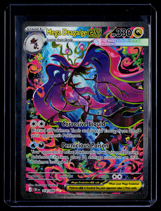 ME04: Chaos Rising #118/086 Mega Dragalge ex
