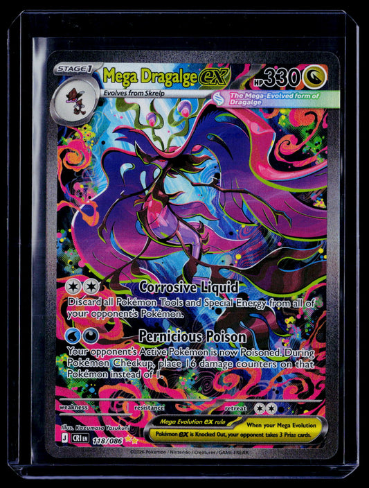 ME04: Chaos Rising #118/086 Mega Dragalge ex