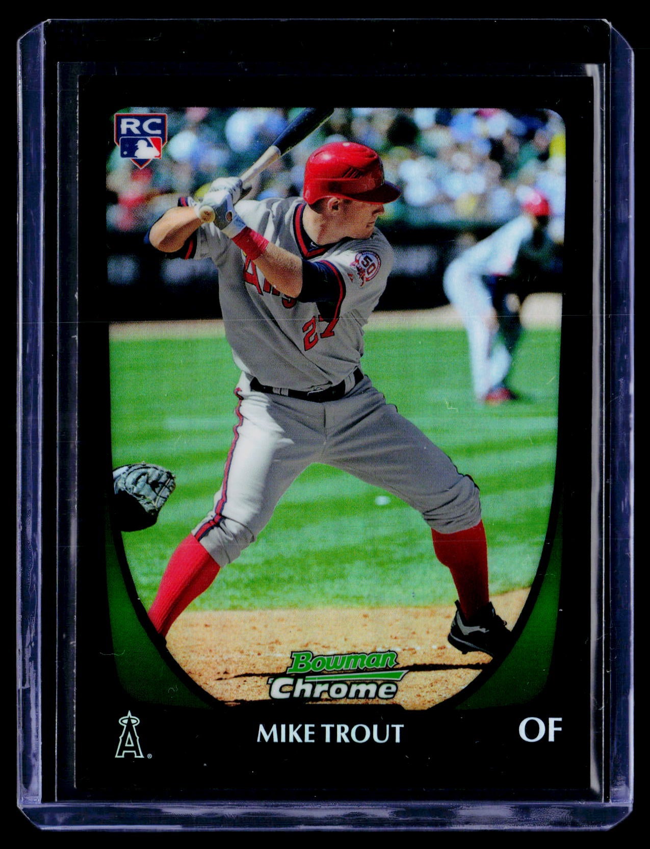 2011 Bowman Draft Picks & Prospects #101 Mike Trout Chrome Refractors
