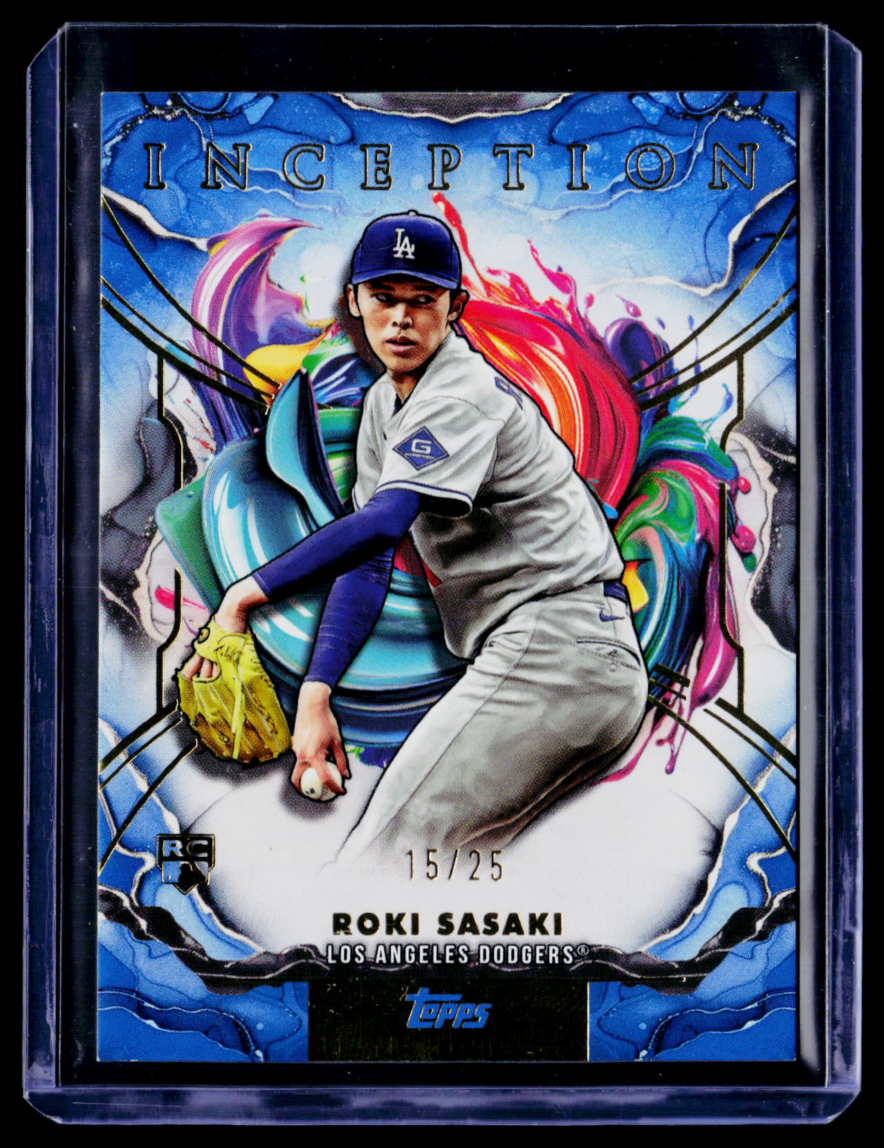 2025 Topps Inception #19 Roki Sasaki #/25