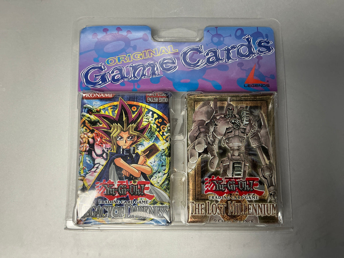 YuGiOh - Legacy of Darkness / The Lost Millennium Sealed 2-Pack Blister
