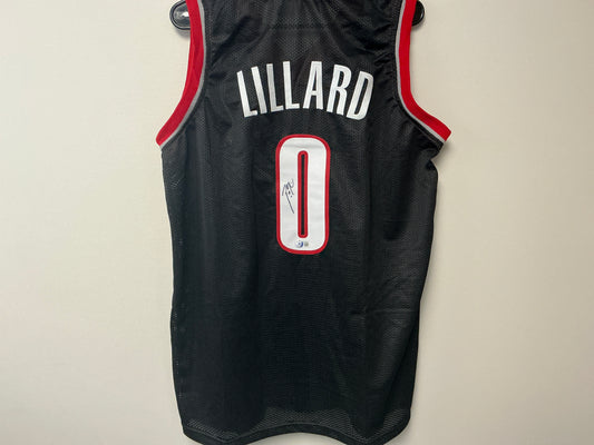 Damian Lillard Autographed Custom Jersey