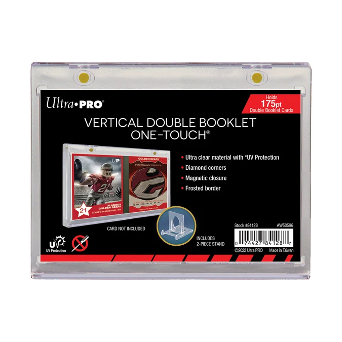 175PT Vertical Booklet Card UV ONE-TOUCH® Magnetic Holder