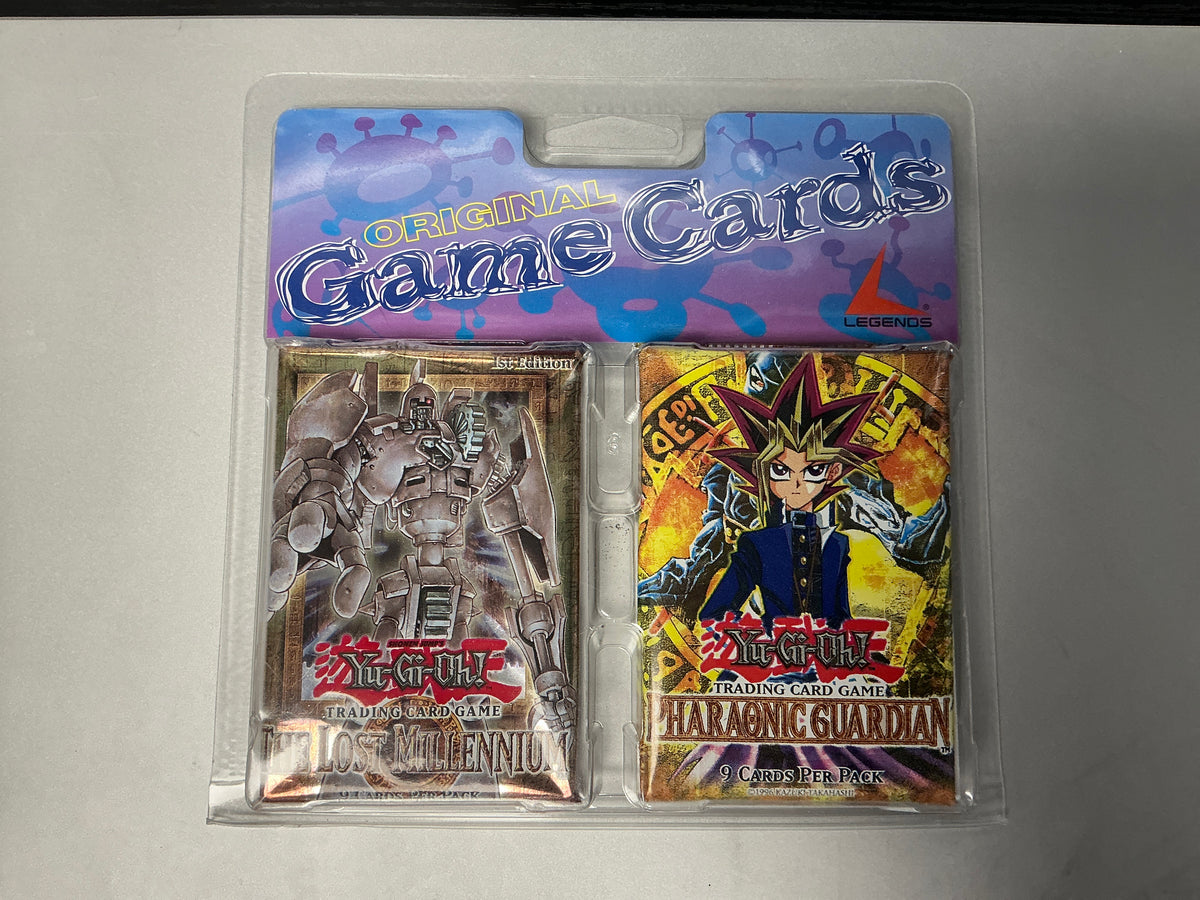 YuGiOh - Pharaonic Guardian / The Lost Millennium 1st Ed. 2-Pack Blister