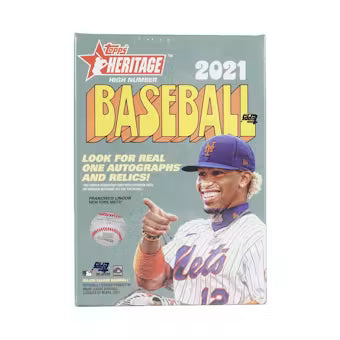 2021 Topps Heritage High Number Baseball Blaster Box