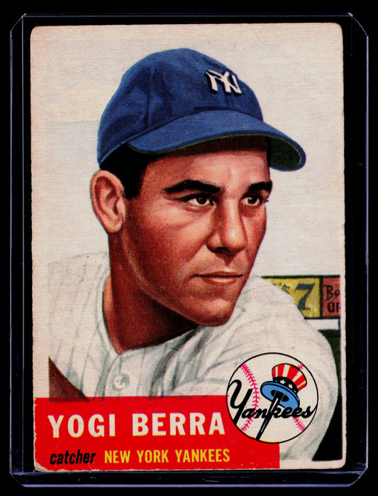1953 Topps #104b Yogi Berra