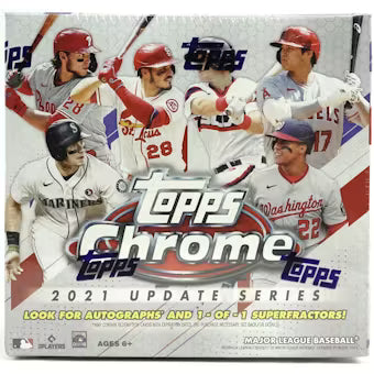 2021 Topps Chrome Update Baseball Mega Box