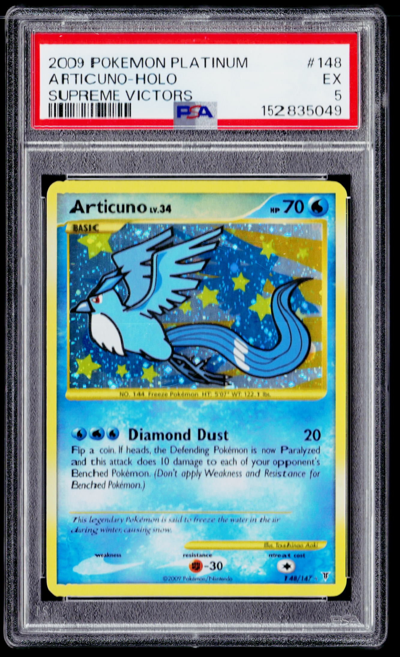 Supreme Victors #148 Articuno (148) PSA 5
