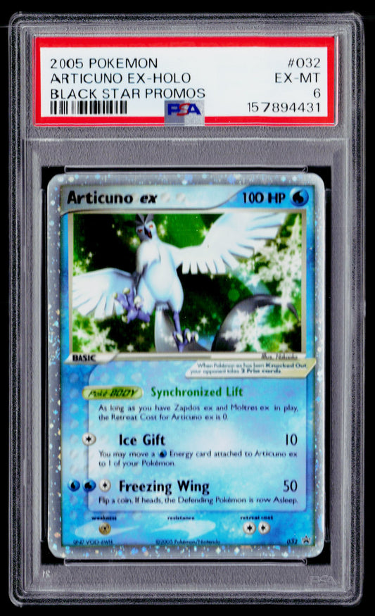 Nintendo Promos #032 Articuno ex PSA 6