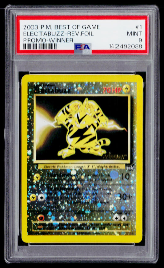 Best of Promos #001/009 Electabuzz PSA 9