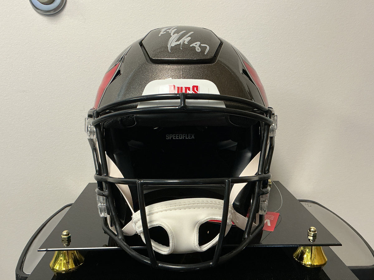 Rob Gronkowski Autographed Authentic Bucs Speedflex Helmet (RADTKE COA)