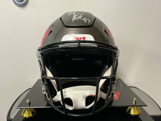 Rob Gronkowski Autographed Authentic Bucs Speedflex Helmet (RADTKE COA)