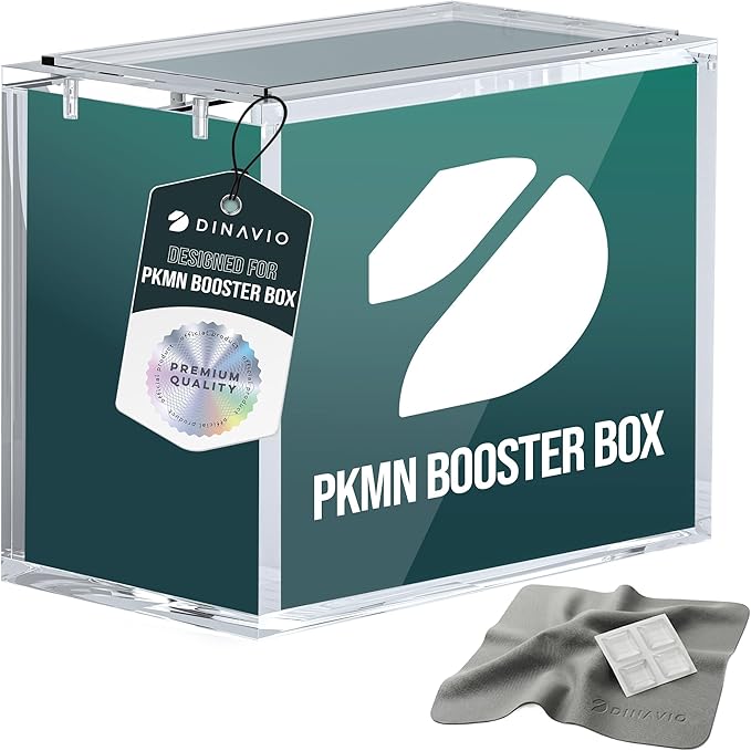 Pokémon   Booster Box Case Acrylic Display