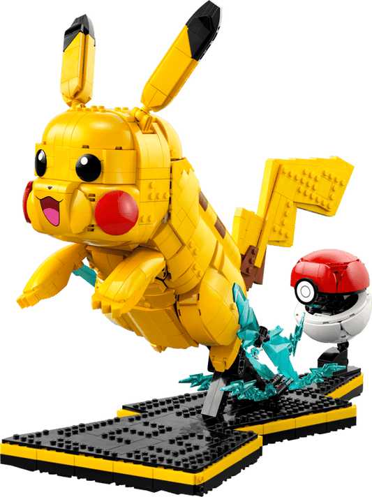 Lego Pikachu and Poké Ball