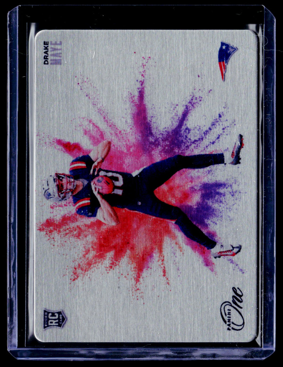 2024 Panini One #CB-DME Drake Maye Color Blast