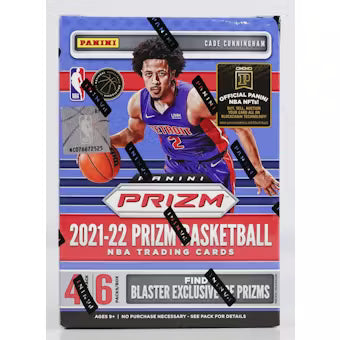 2021-22 Panini Prizm Basketball 6-Pack Blaster Box