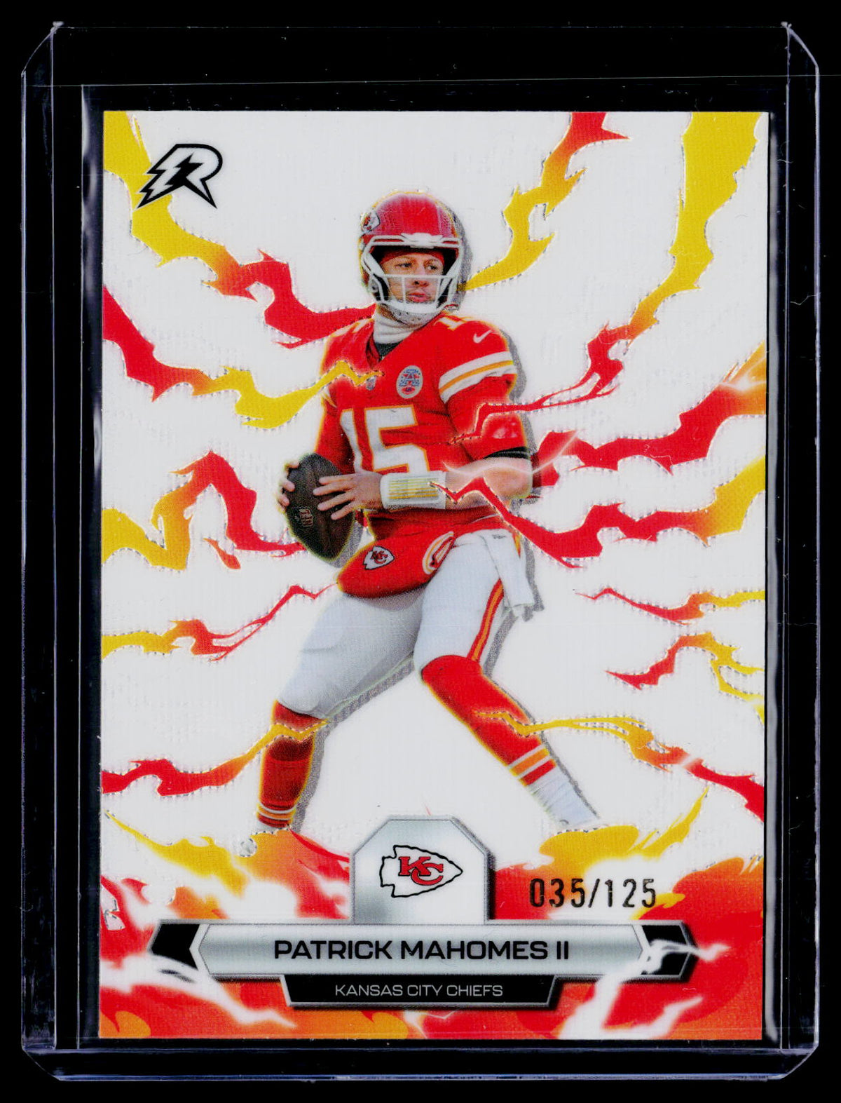 2025 Topps Resurgence #47 Patrick Mahomes II White Surge Refractor #/125